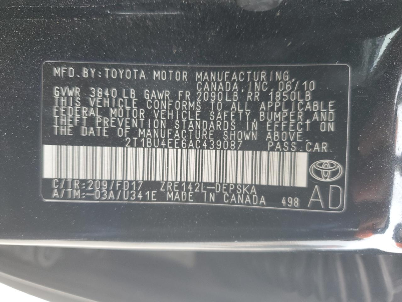 2010 Toyota Corolla - Image 13