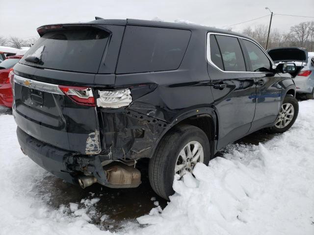  CHEVROLET TRAVERSE 2021 Черный
