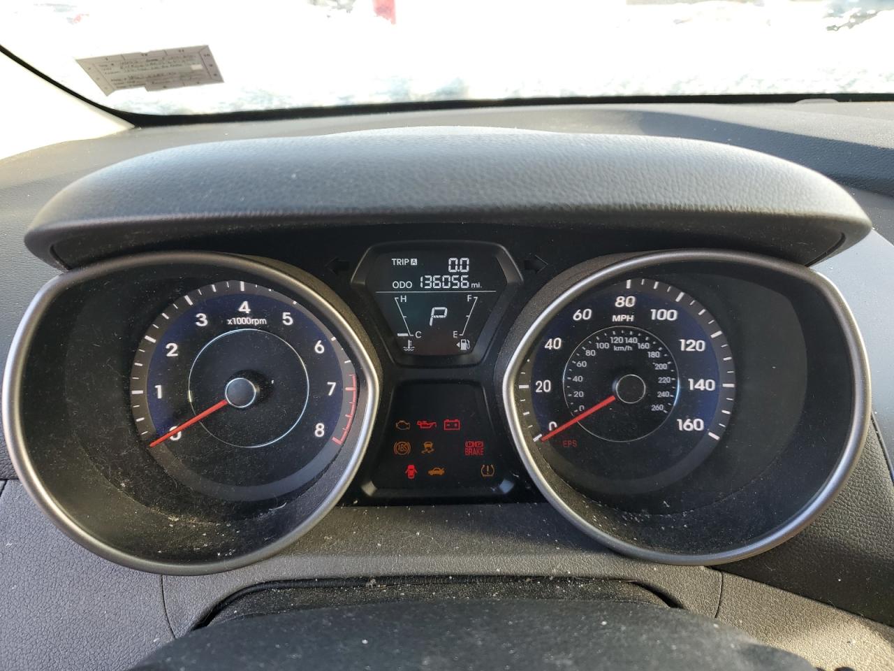 2012 Hyundai Elantra Gls VIN: 5NPDH4AE5CH092080 Lot: 89072285