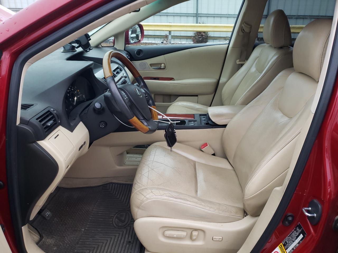 2010 Lexus Rx 350 VIN: 2T2BK1BA1AC013020 Lot: 87450654