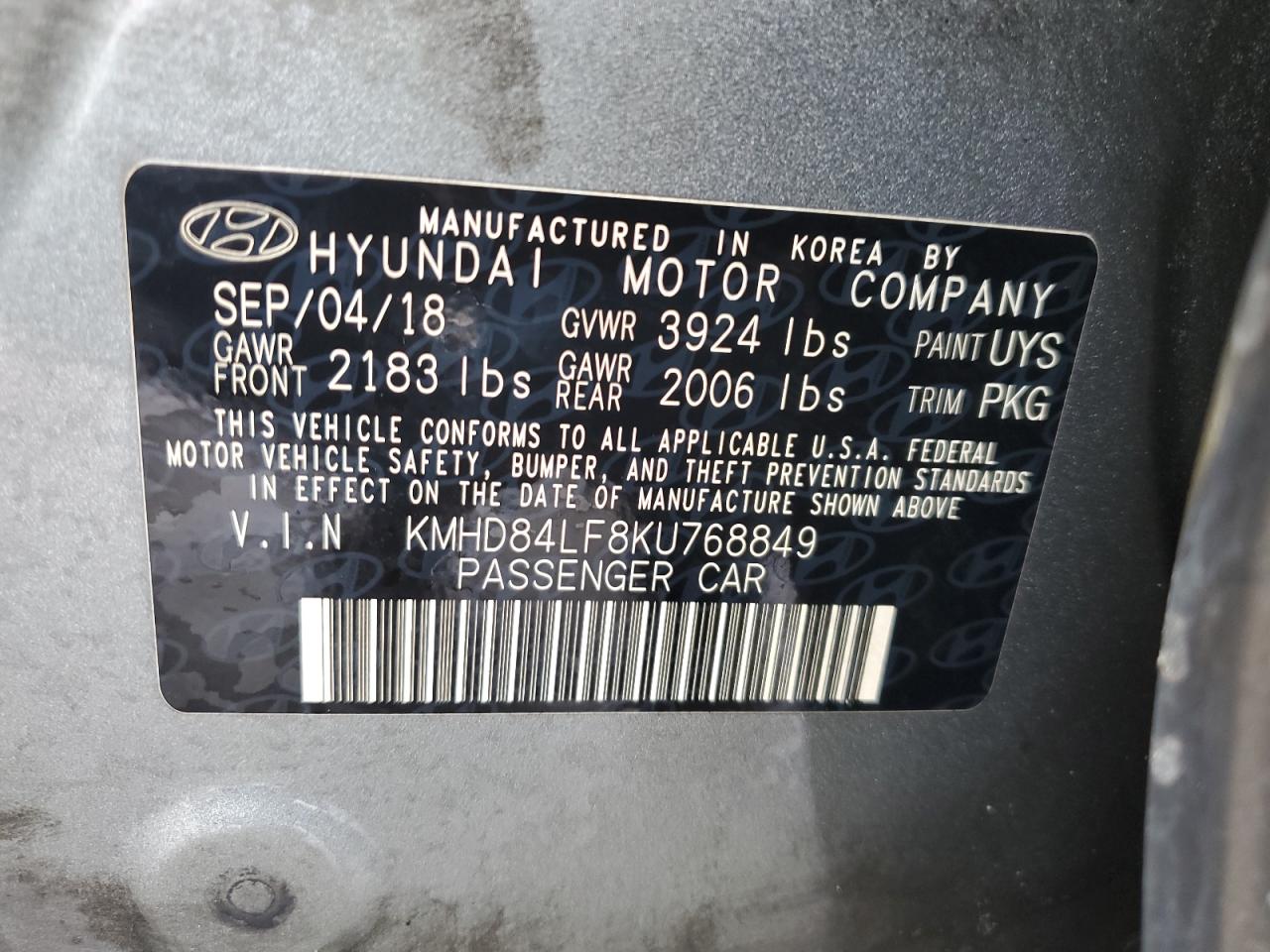 2019 Hyundai Elantra - Image 12