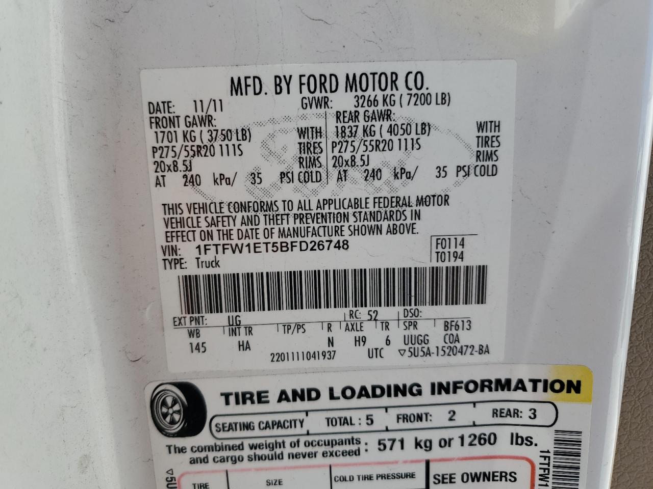 2011 Ford F-150 - Image 12