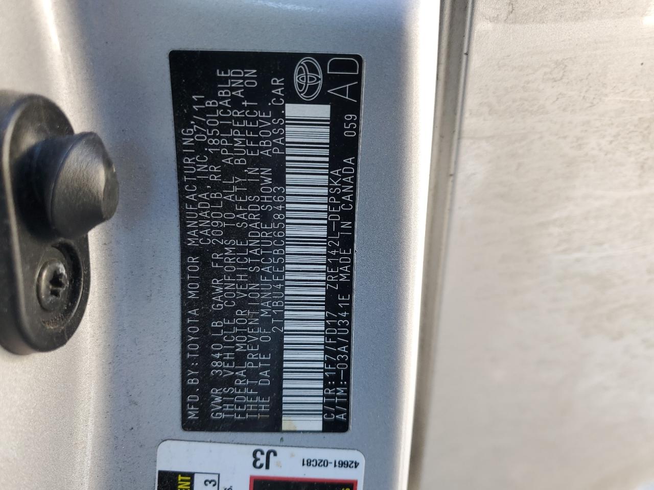 2011 Toyota Corolla - Image 13