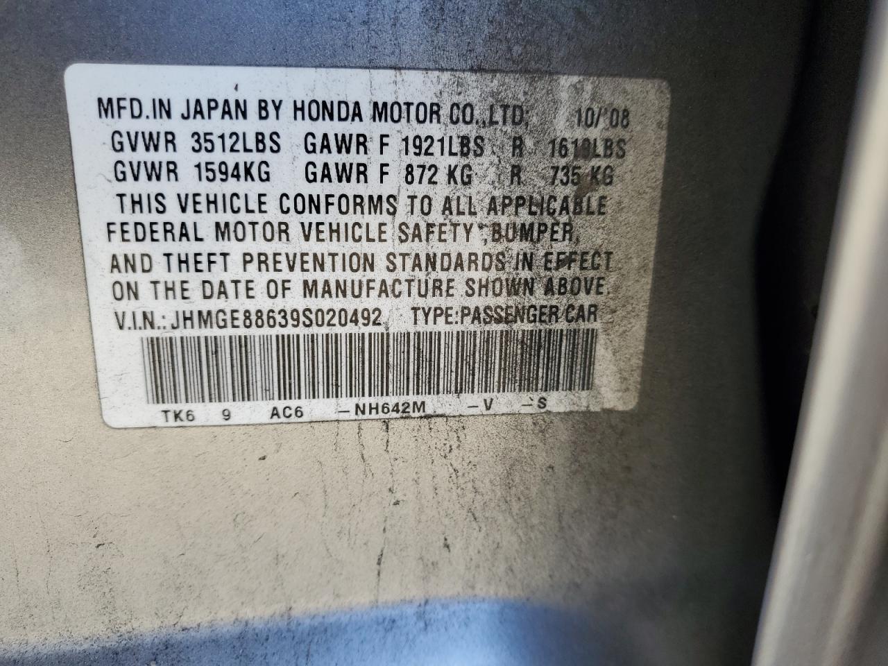 2009 Honda Fit - Image 14