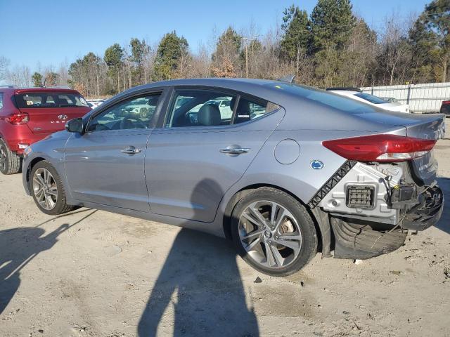  HYUNDAI ELANTRA 2017 Серебристый