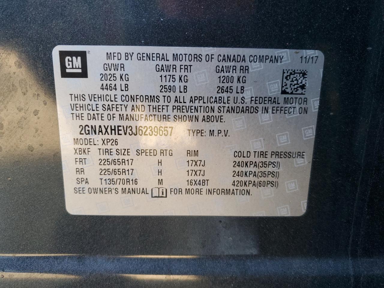 2018 Chevrolet Equinox - Image 14