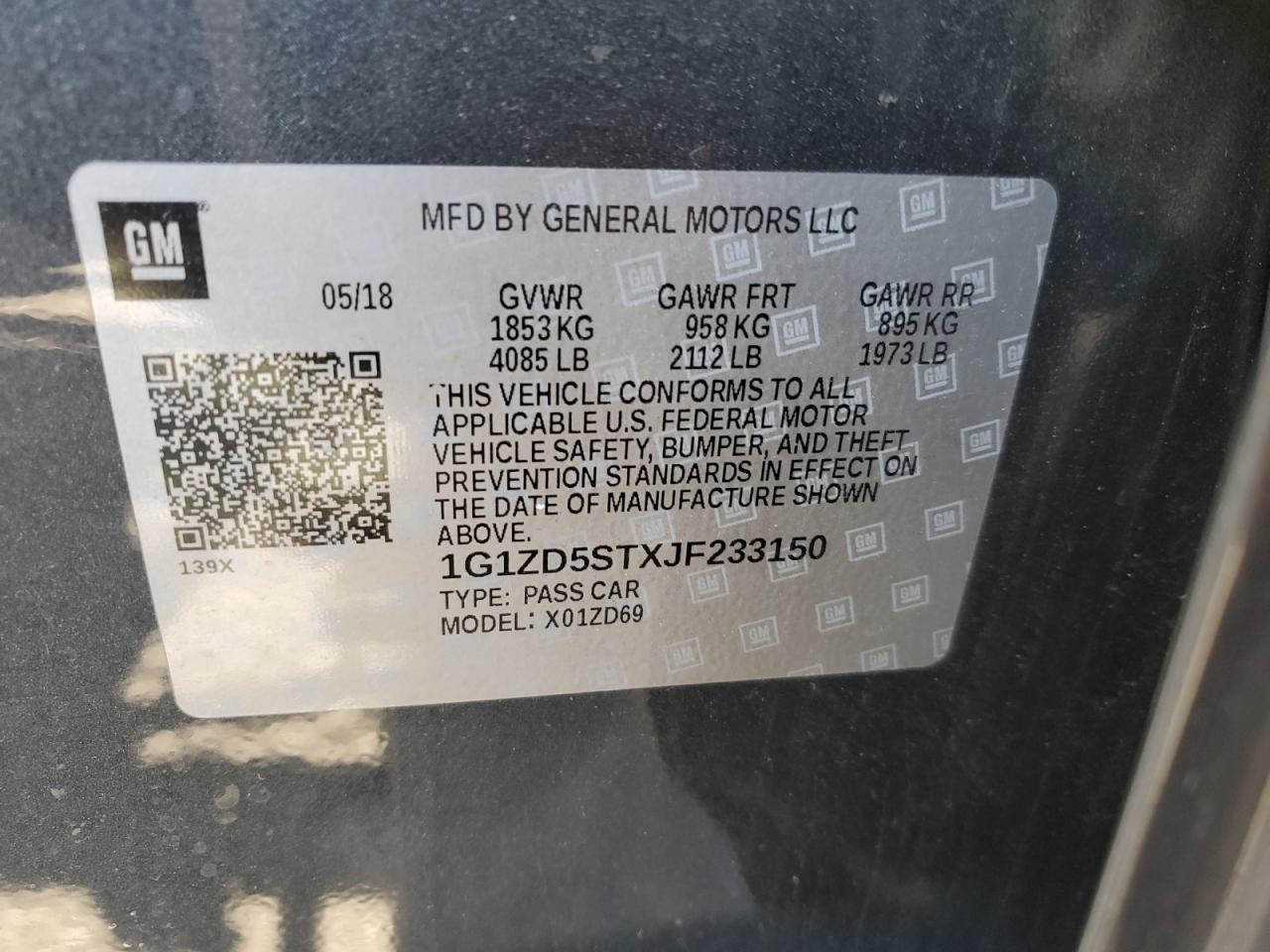 2018 Chevrolet Malibu - Image 12