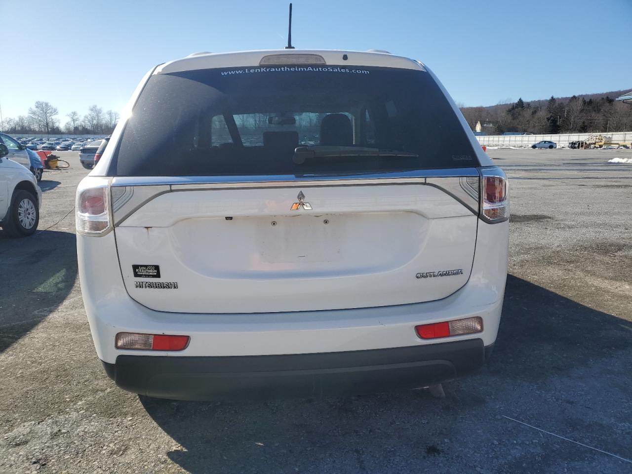 2014 Mitsubishi Outlander Se VIN: JA4AZ3A30EZ006012 Lot: 42427125