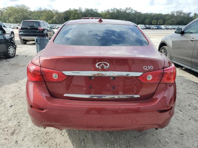  INFINITI Q50 2014 Burgundy