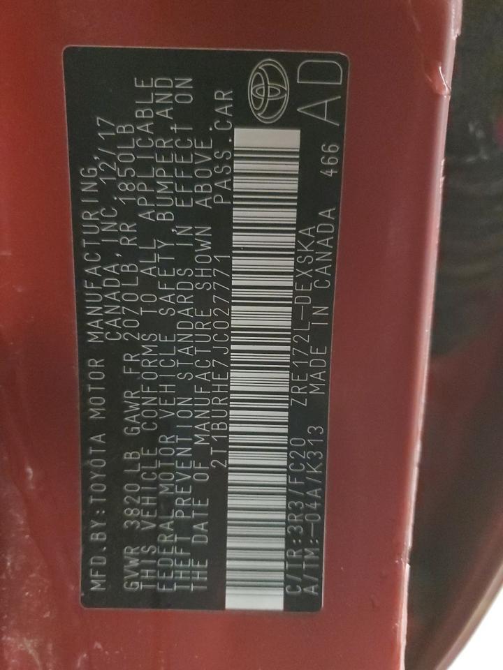 2018 Toyota Corolla - Image 12