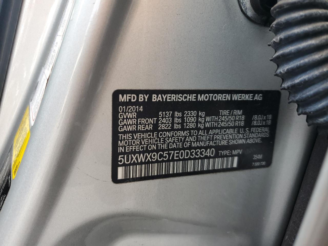 2014 BMW X3 - Image 13
