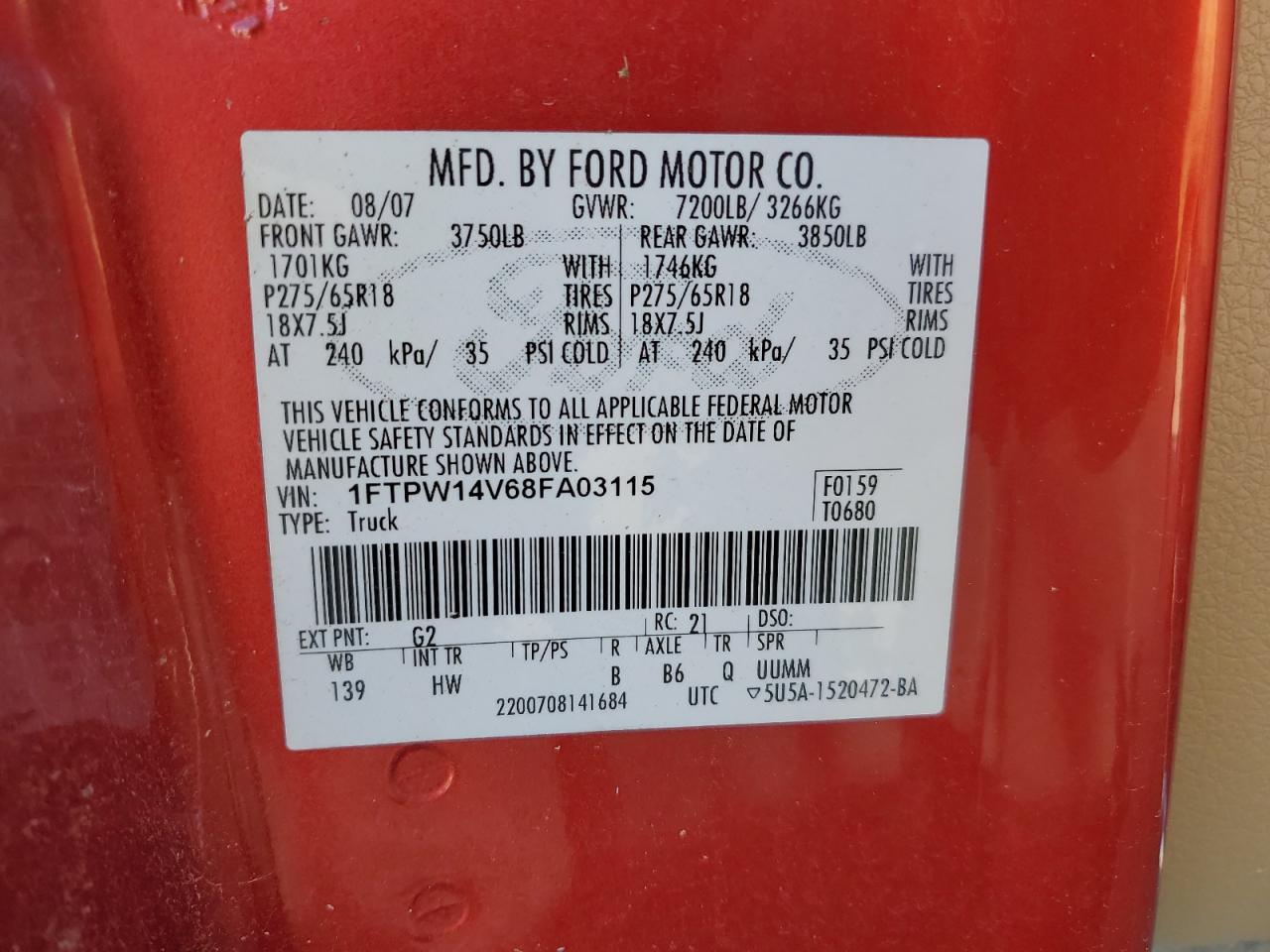 2008 Ford F-150 - Image 12