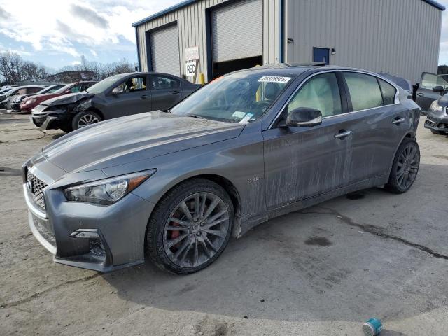 2018 Infiniti Q50 Red Sport 400 продається в Duryea, PA - Rear End