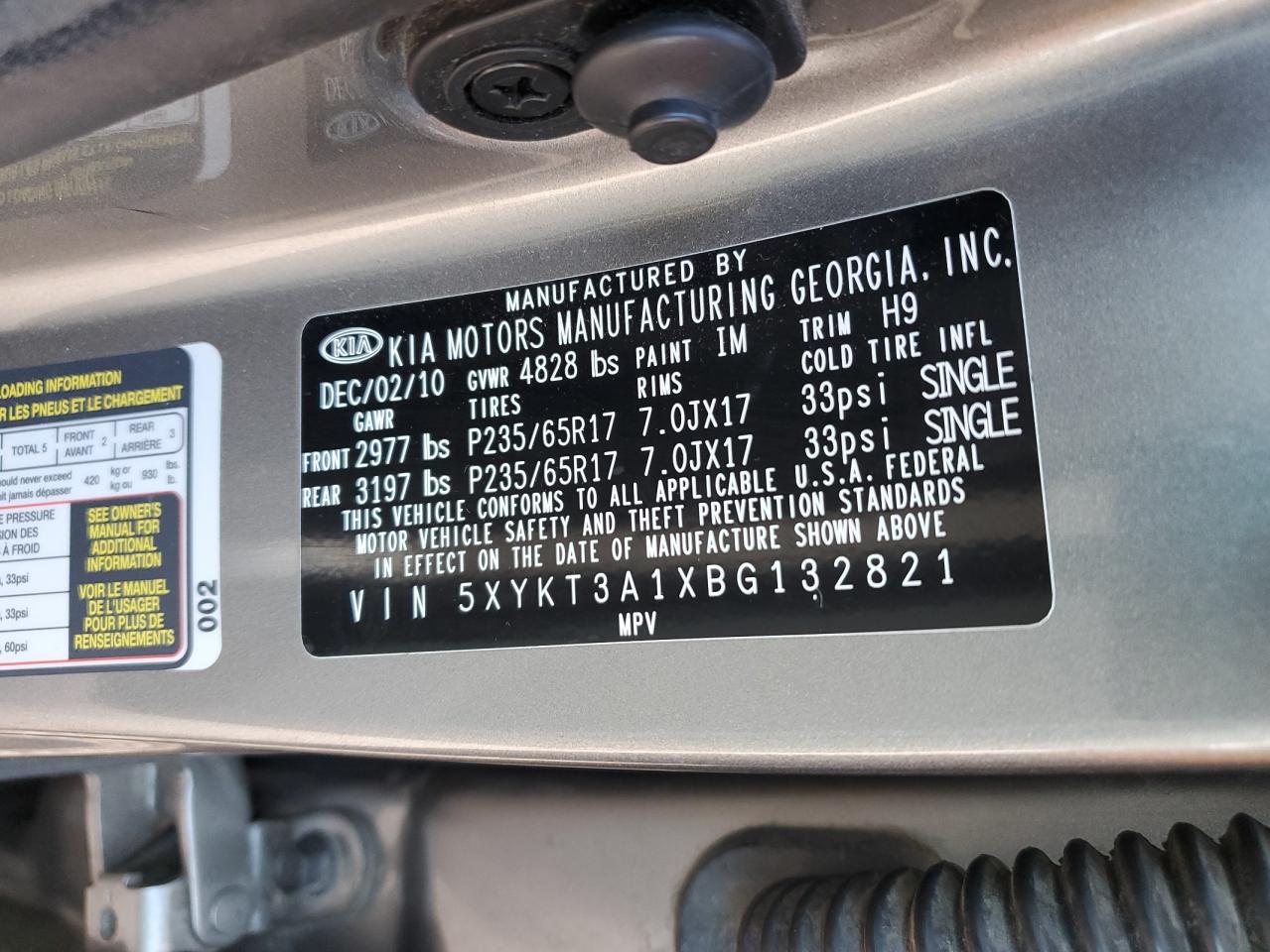 2011 Kia Sorento - Image 13