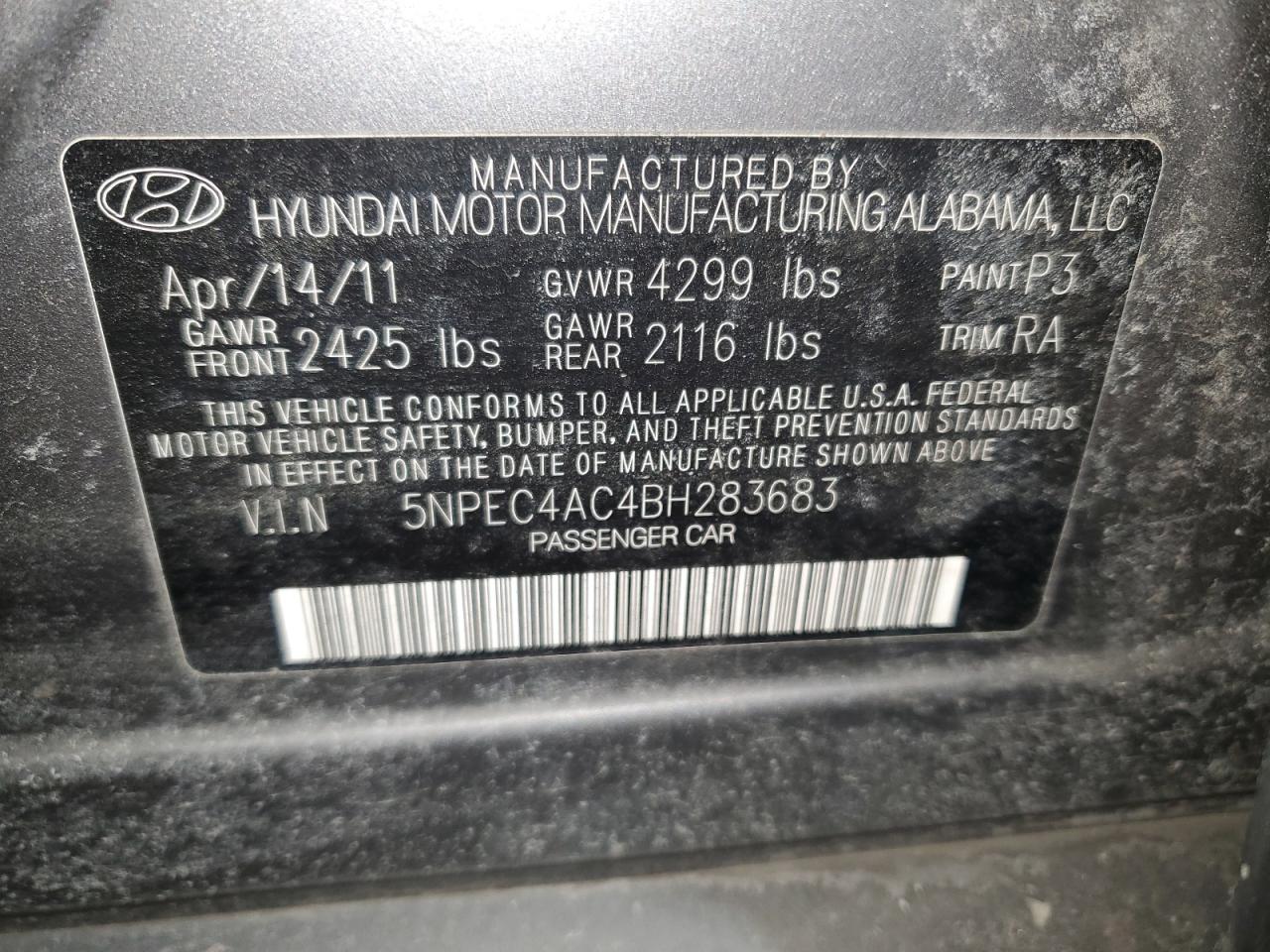 2011 Hyundai Sonata - Image 13