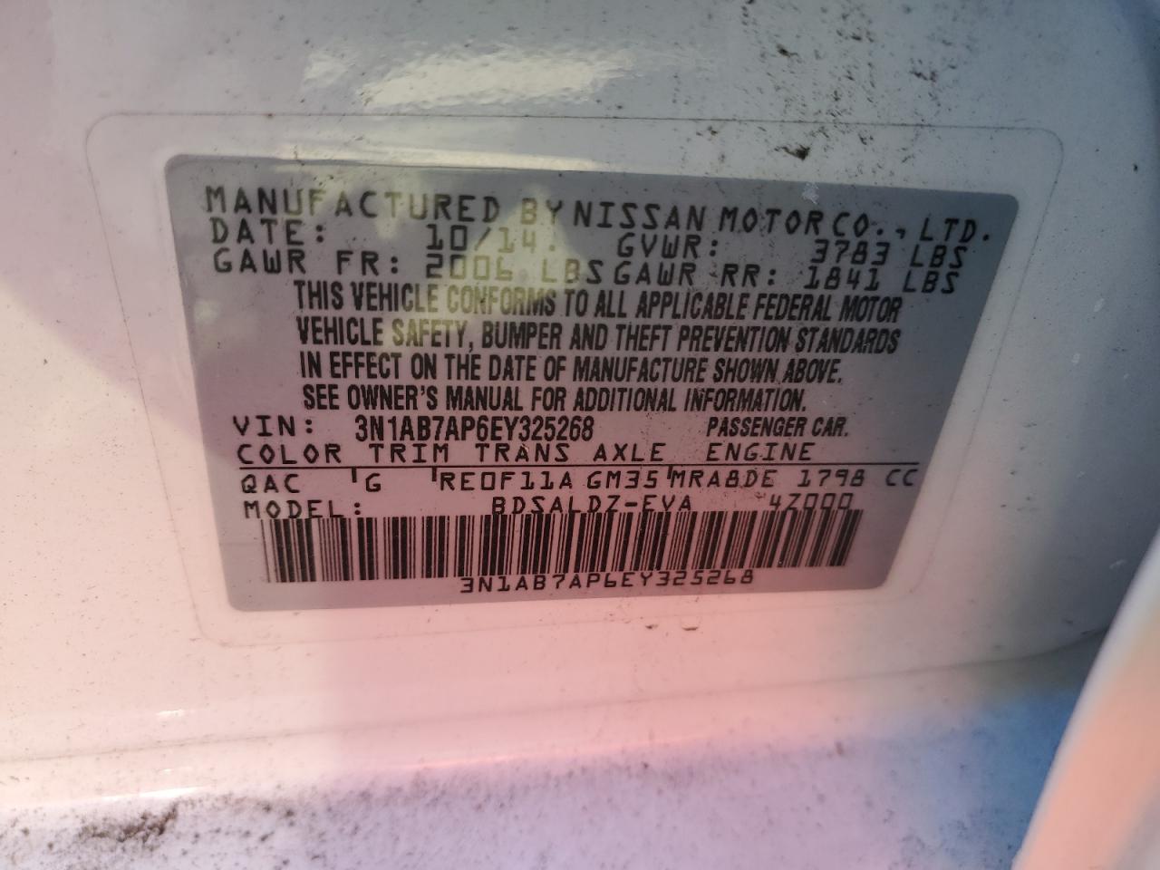 2014 Nissan Sentra - Image 12