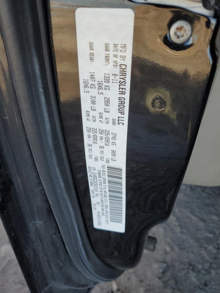 2012 Dodge Grand Caravan Sxt VIN: 2C4RDGCG3CR121614 Lot: 86882194