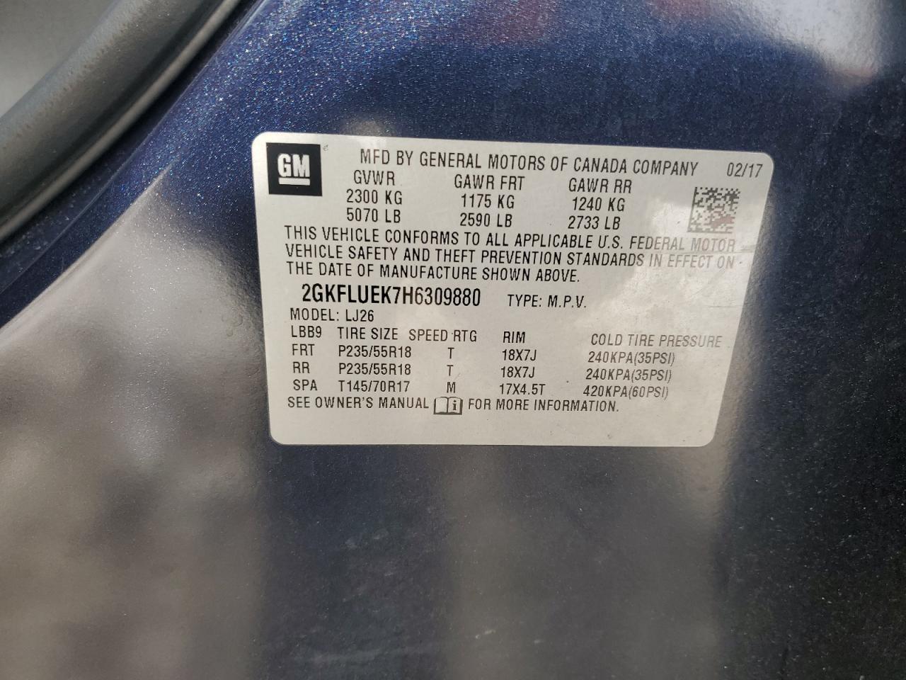 2017 GMC Terrain - Image 13