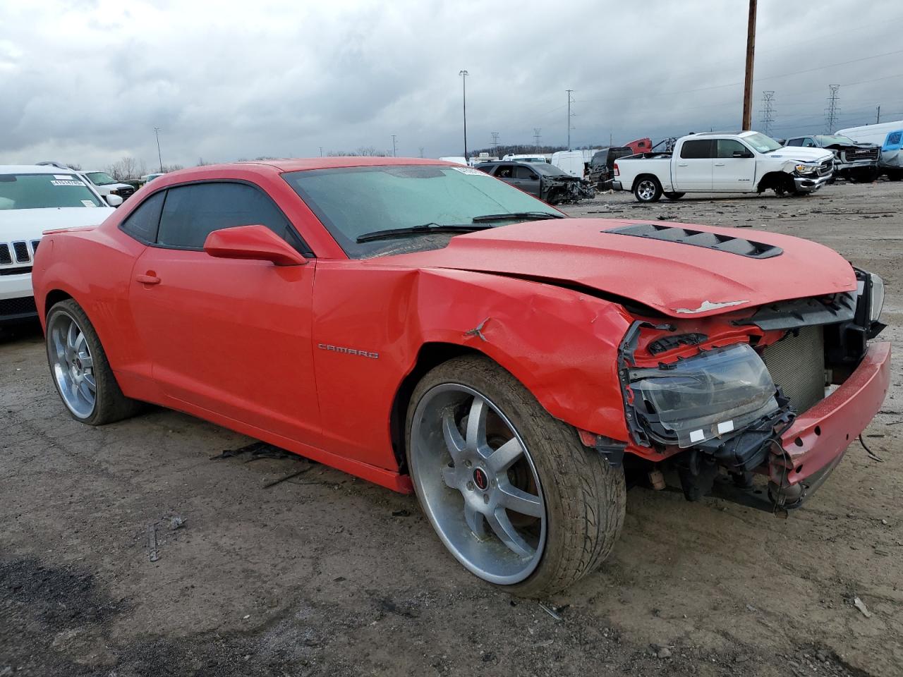 VIN 2G1FK1EJ3F9276210 2015 CHEVROLET CAMARO no.4