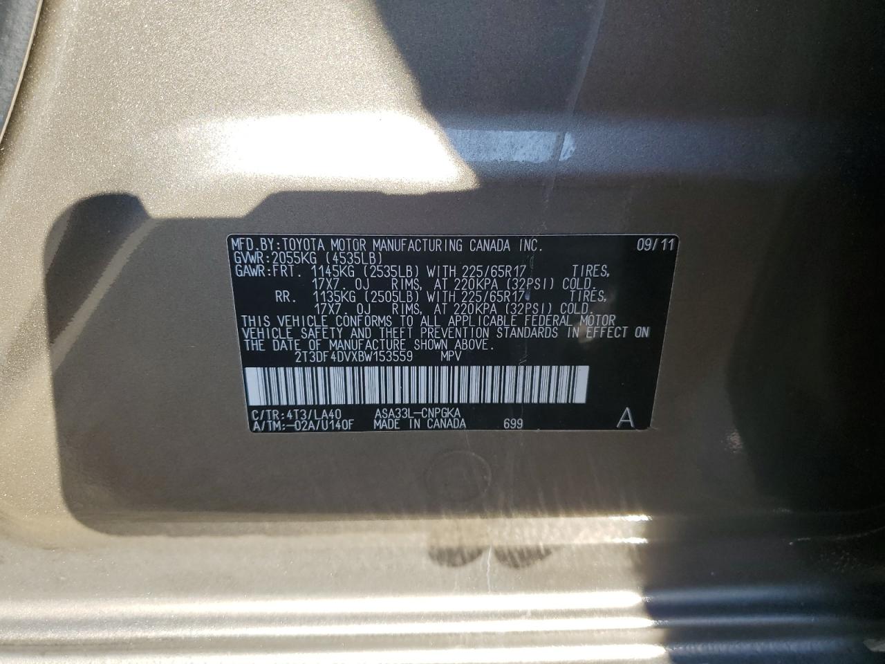 2011 Toyota RAV 4 - Image 14