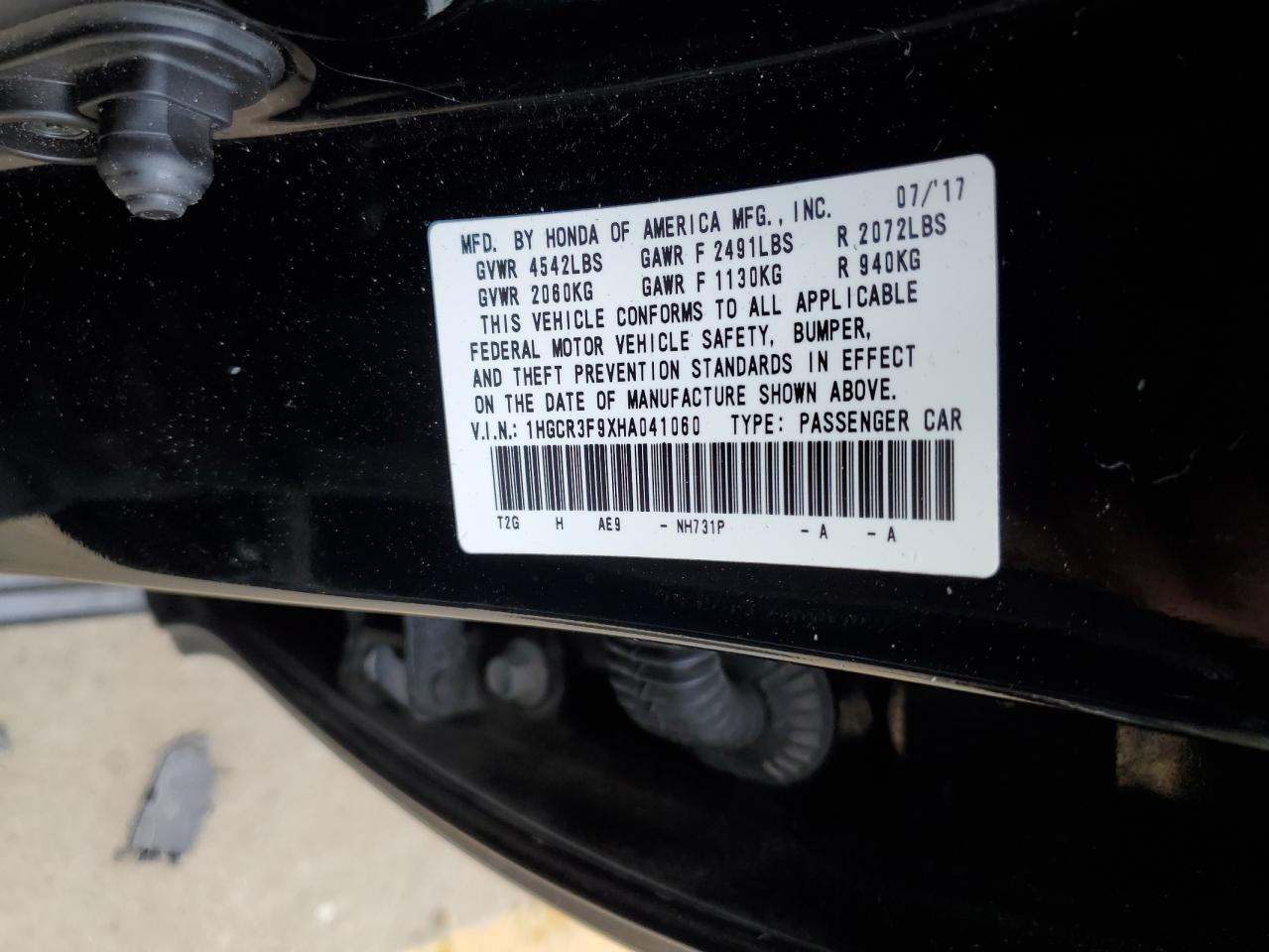 2017 Honda Accord - Image 12