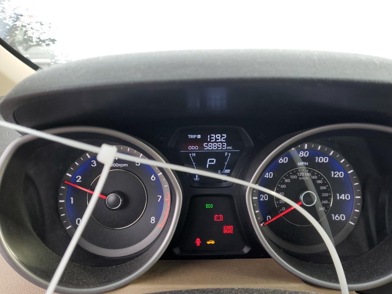 2013 Hyundai Elantra Gls VIN: KMHDH4AE1DU752196 Lot: 87655485