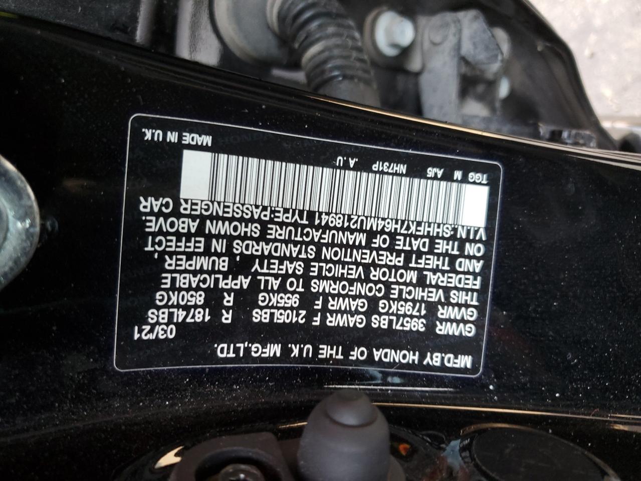 2021 Honda Civic - Image 12