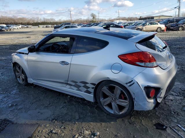  HYUNDAI VELOSTER 2015 Серебристый