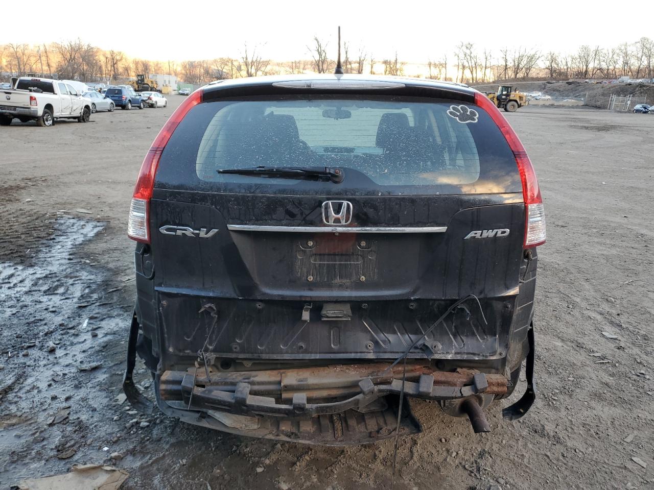 VIN 2HKRM4H36EH620850 2014 HONDA CRV no.6