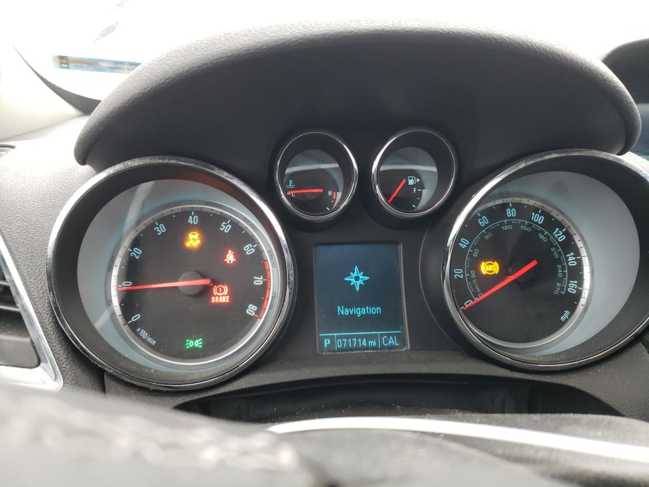 2015 BUICK ENCORE with SIDE damage, VIN KL4CJCSB7FB175895