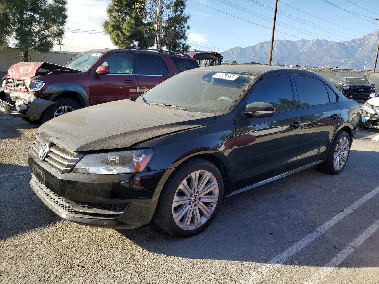 VIN 1VWAT7A35EC029736 2014 VOLKSWAGEN PASSAT no.1