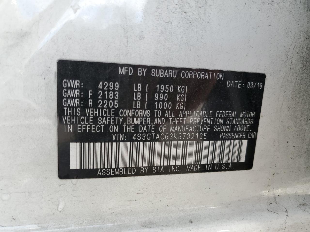 2019 Subaru Impreza - Image 12