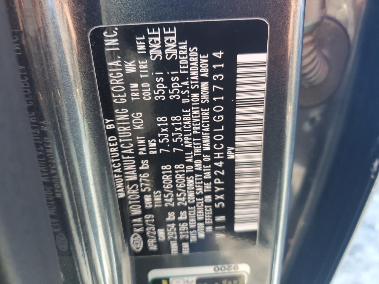 2020 Kia Telluride - Image 13