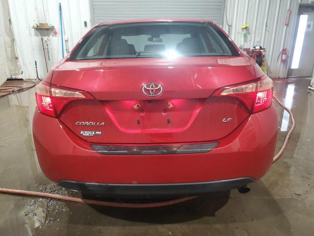  TOYOTA COROLLA 2019 Czerwony