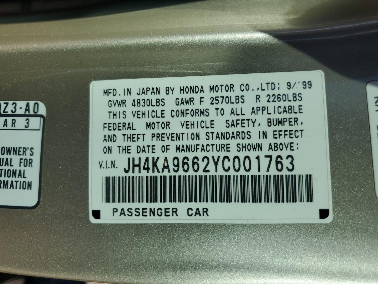 2000 Acura RL - Image 12