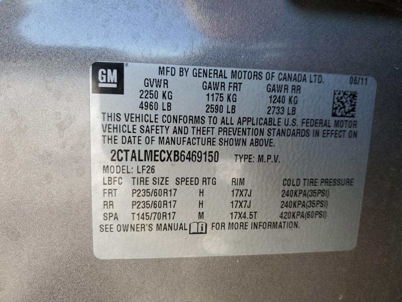 2011 GMC Terrain - Image 13
