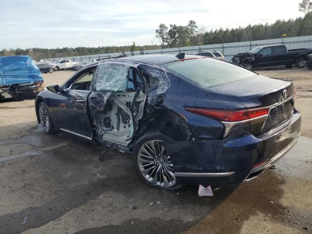  LEXUS LS500 2018 Синий