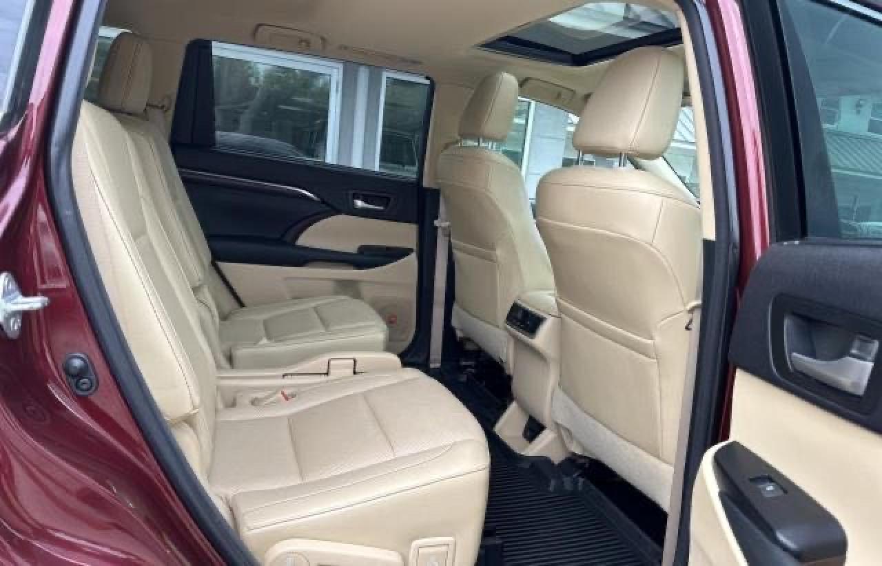 2015 Toyota Highlander Limited VIN: 5TDDKRFHXFS084007 Lot: 88514215