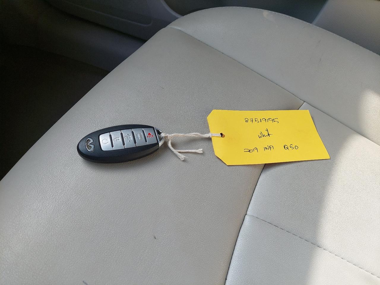 JN1EV7AP9KM512625 - 2019 Infi Q50 - #87519195
