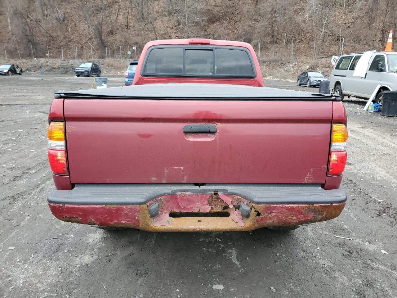 2004 Toyota Tacoma Xtracab VIN: 5TEWN72N94Z358362 Lot: 41612895