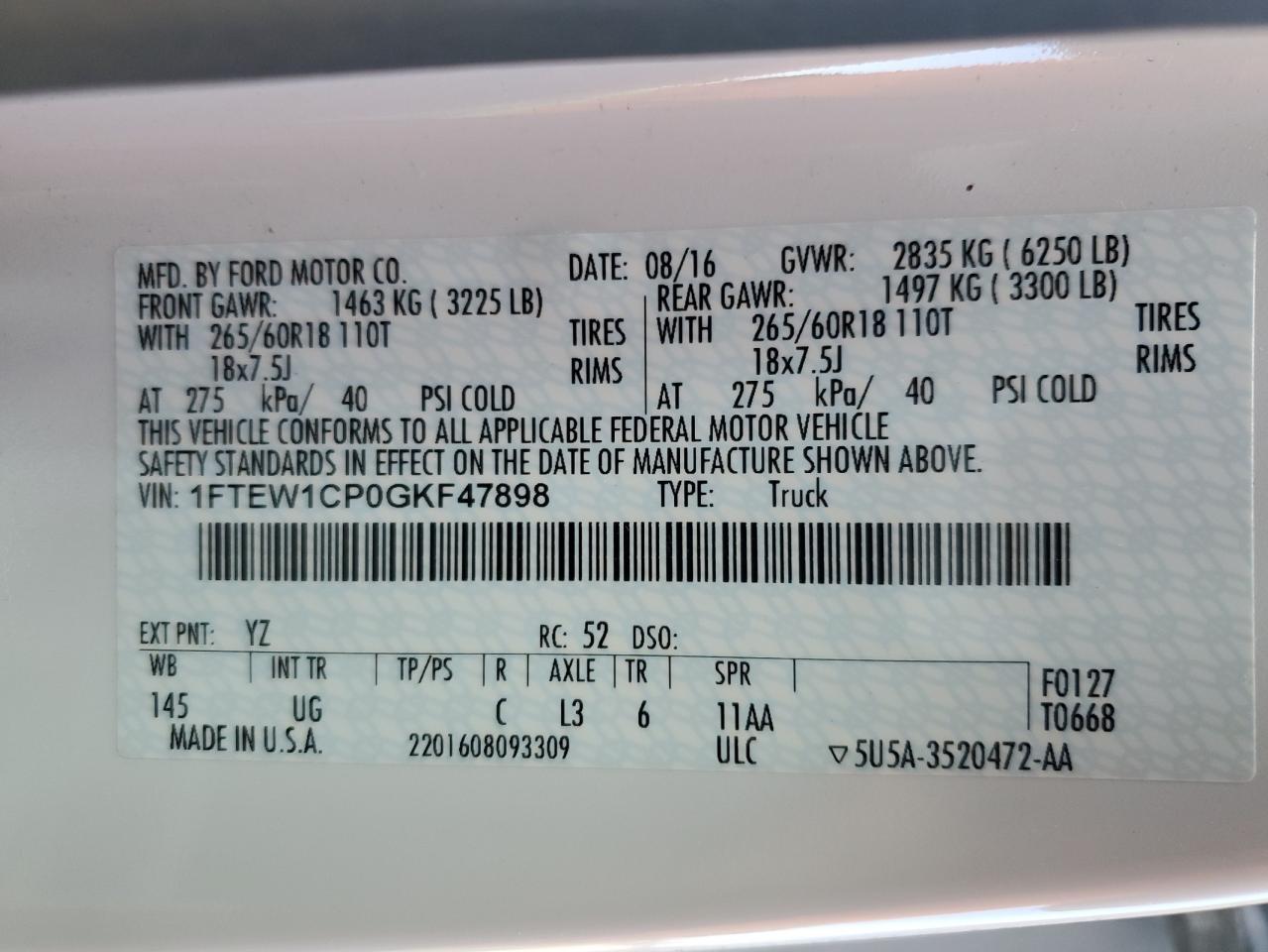 2016 Ford F-150 - Image 13