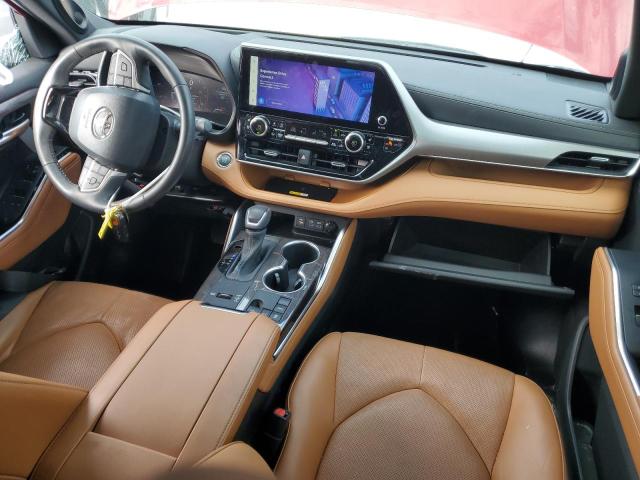  TOYOTA HIGHLANDER 2023 Червоний