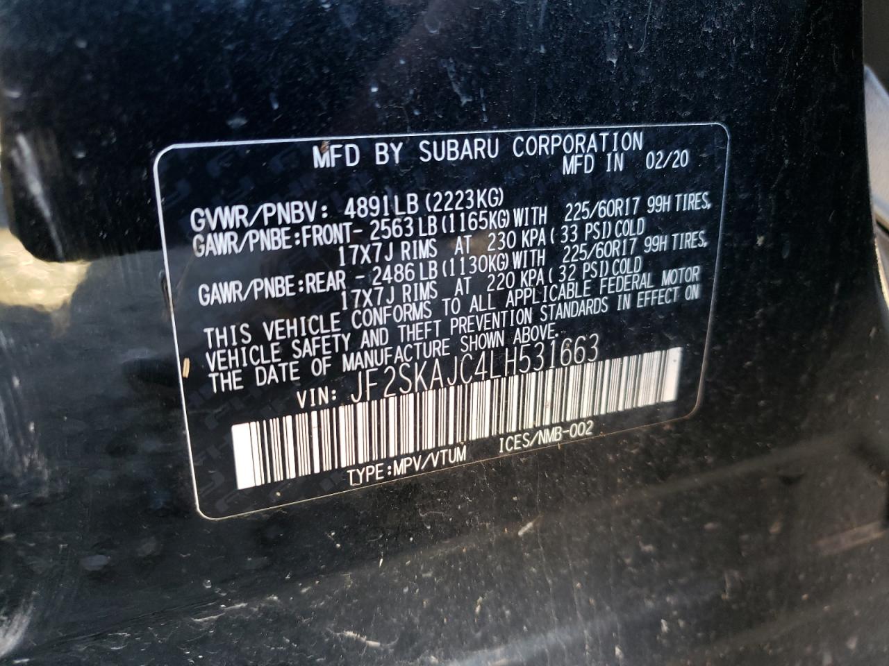 2020 Subaru Forester - Image 13