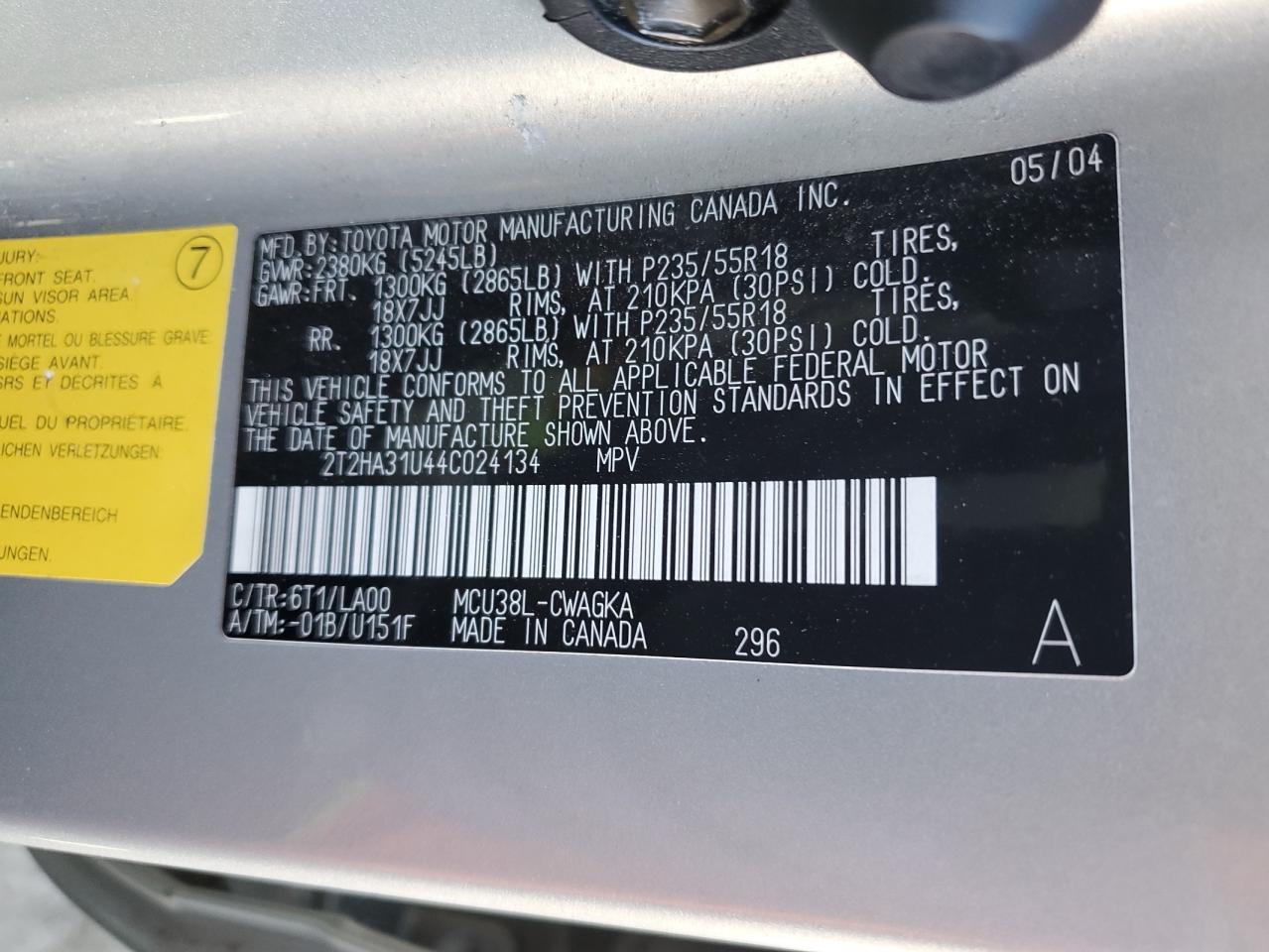 2004 Lexus RX - Image 13