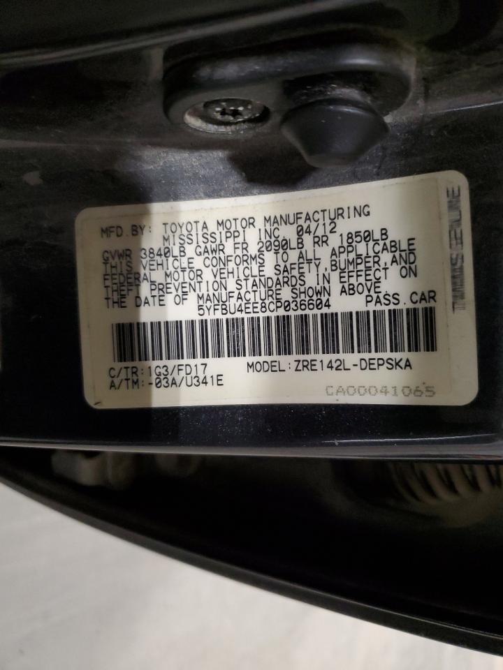 2012 Toyota Corolla - Image 12