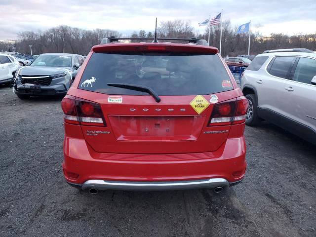  DODGE JOURNEY 2016 Czerwony