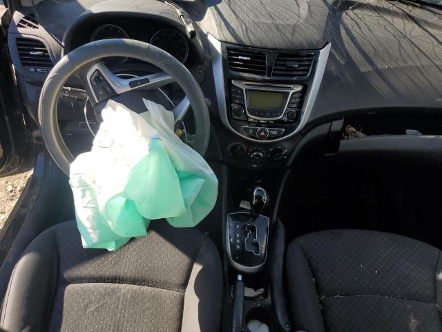 Хетчбеки HYUNDAI ACCENT 2012 Чорний