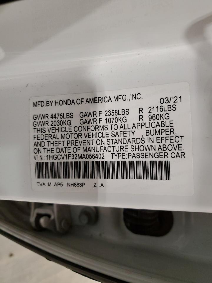 2021 Honda Accord - Image 14