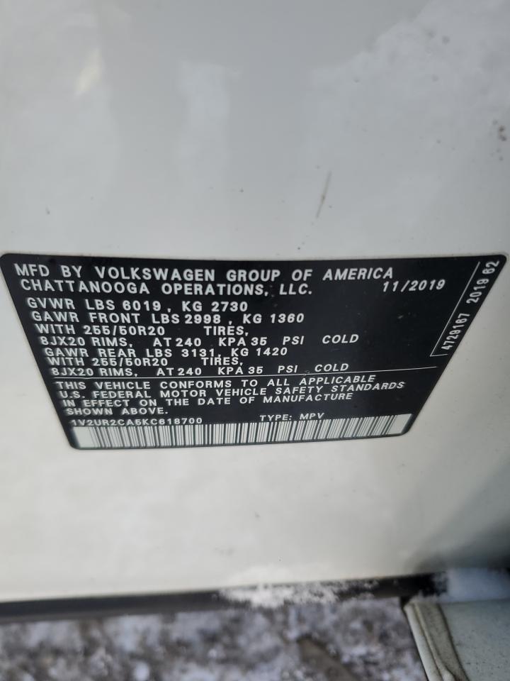 2019 Volkswagen Atlas - Image 13