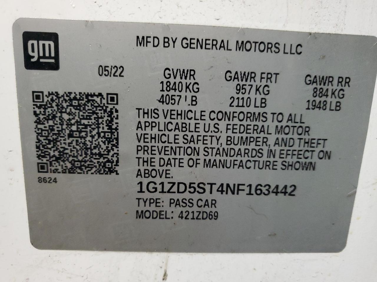 2022 Chevrolet Malibu - Image 12